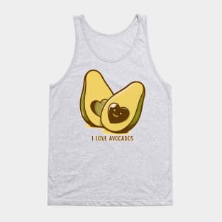 I Love Avocados Tank Top